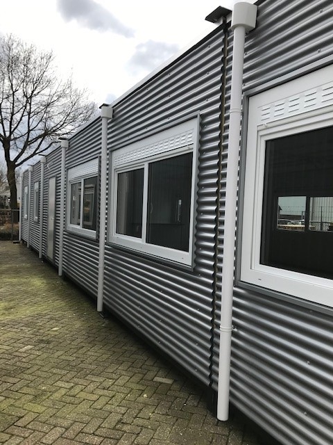 Voorgevel bedrijfsgebouw